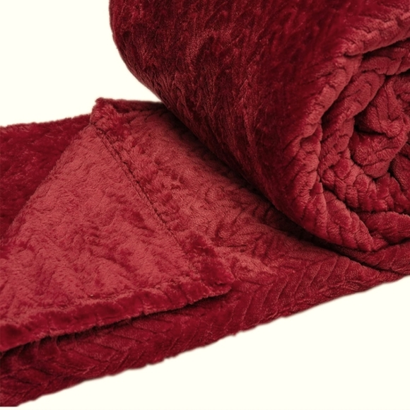 Cozy Warm Fleese Throw Blanket - Picture 3 of 5